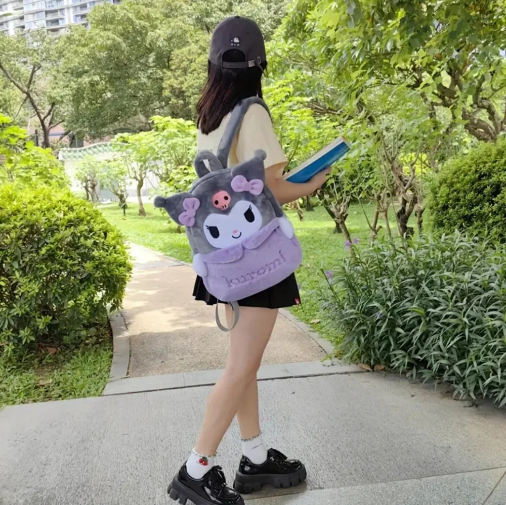 MINISO x Sanrio Kuromi Plush Backpack